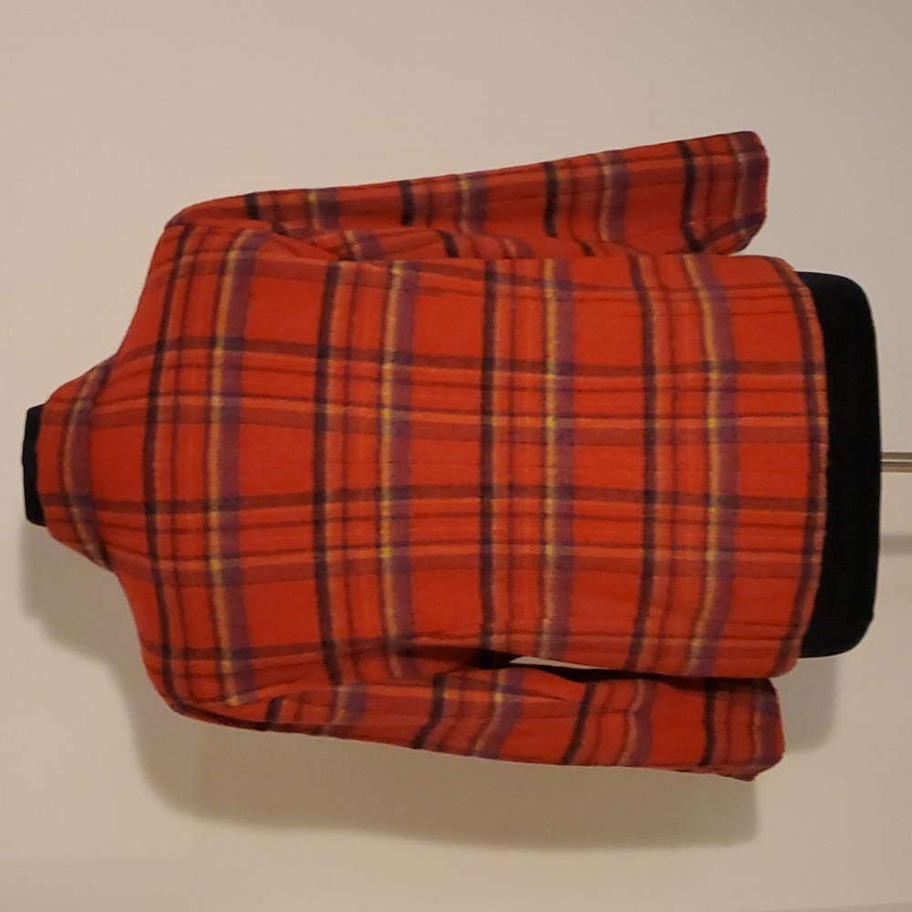 Plaid Wool Jacket - image 4